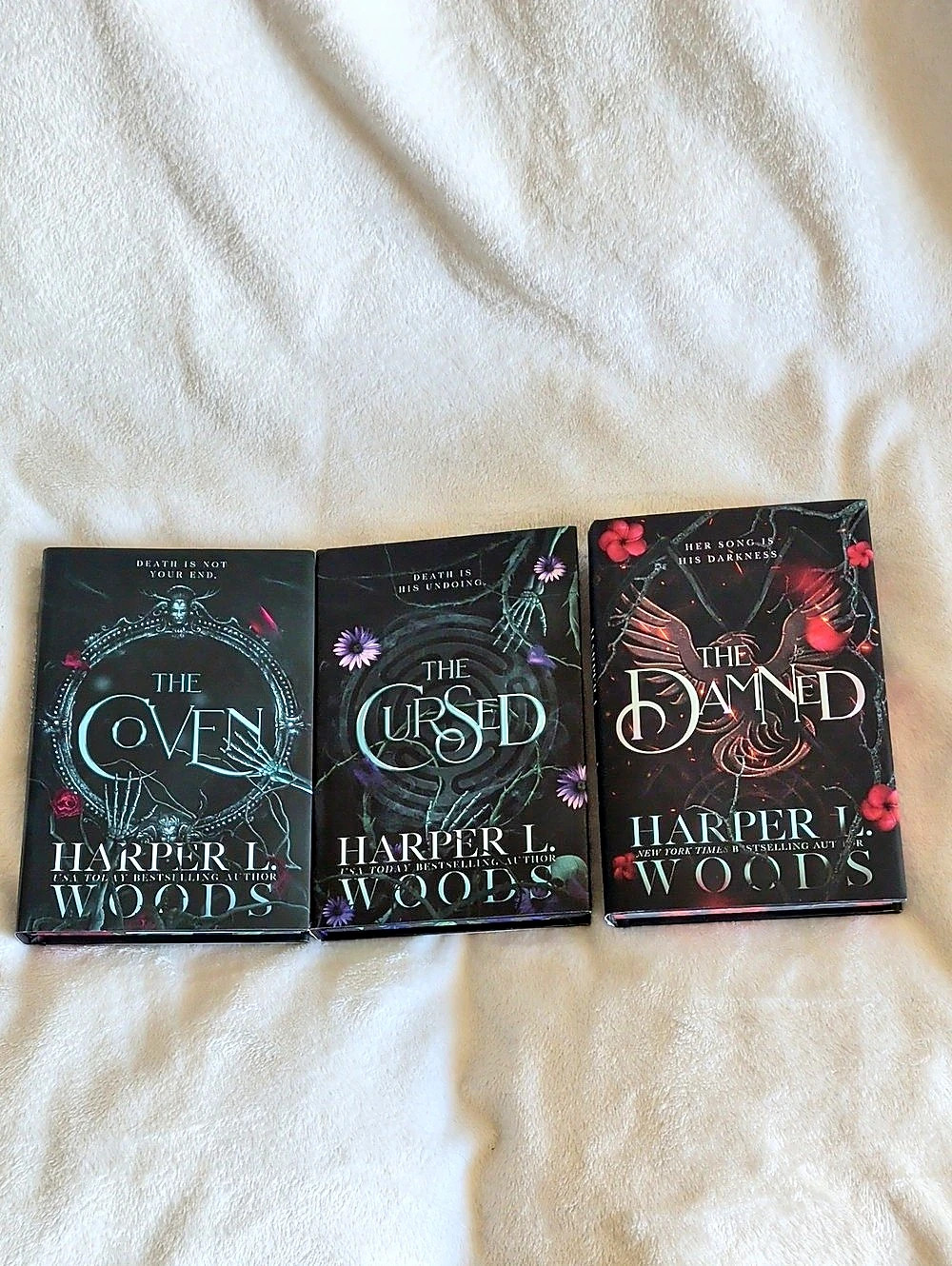 Harper L. Woods: The Coven, The Cursed, The Damned 3-Book Set
